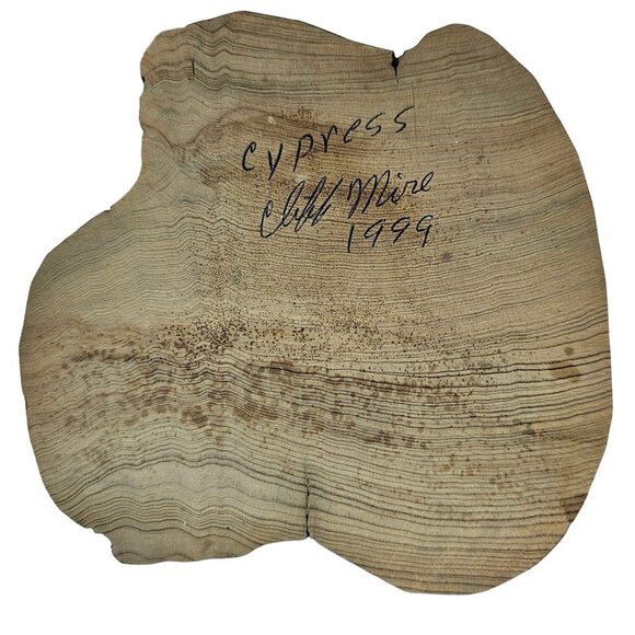 Hand-Carved Cypress Wood Duck Flying Sculpture By Cliff Mire 1999 - Picture 5 of 8